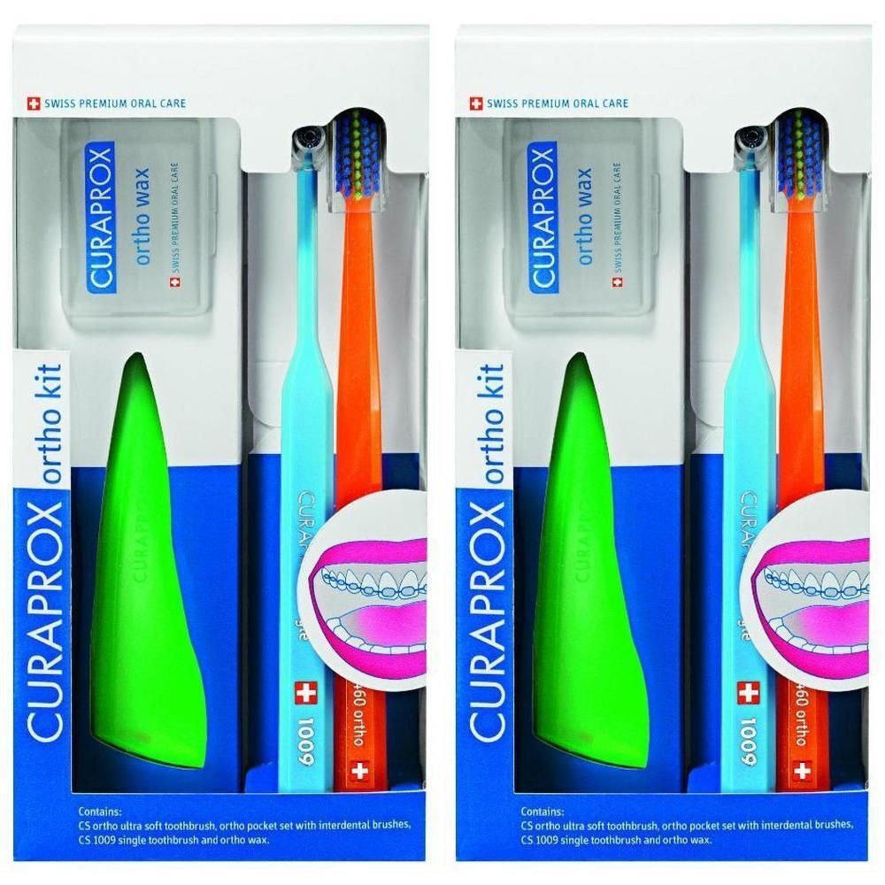 Curaprox Ortho Kit 1 Set Composto Da Cs 5460 Ortho+Cs 1009 Single+Cps