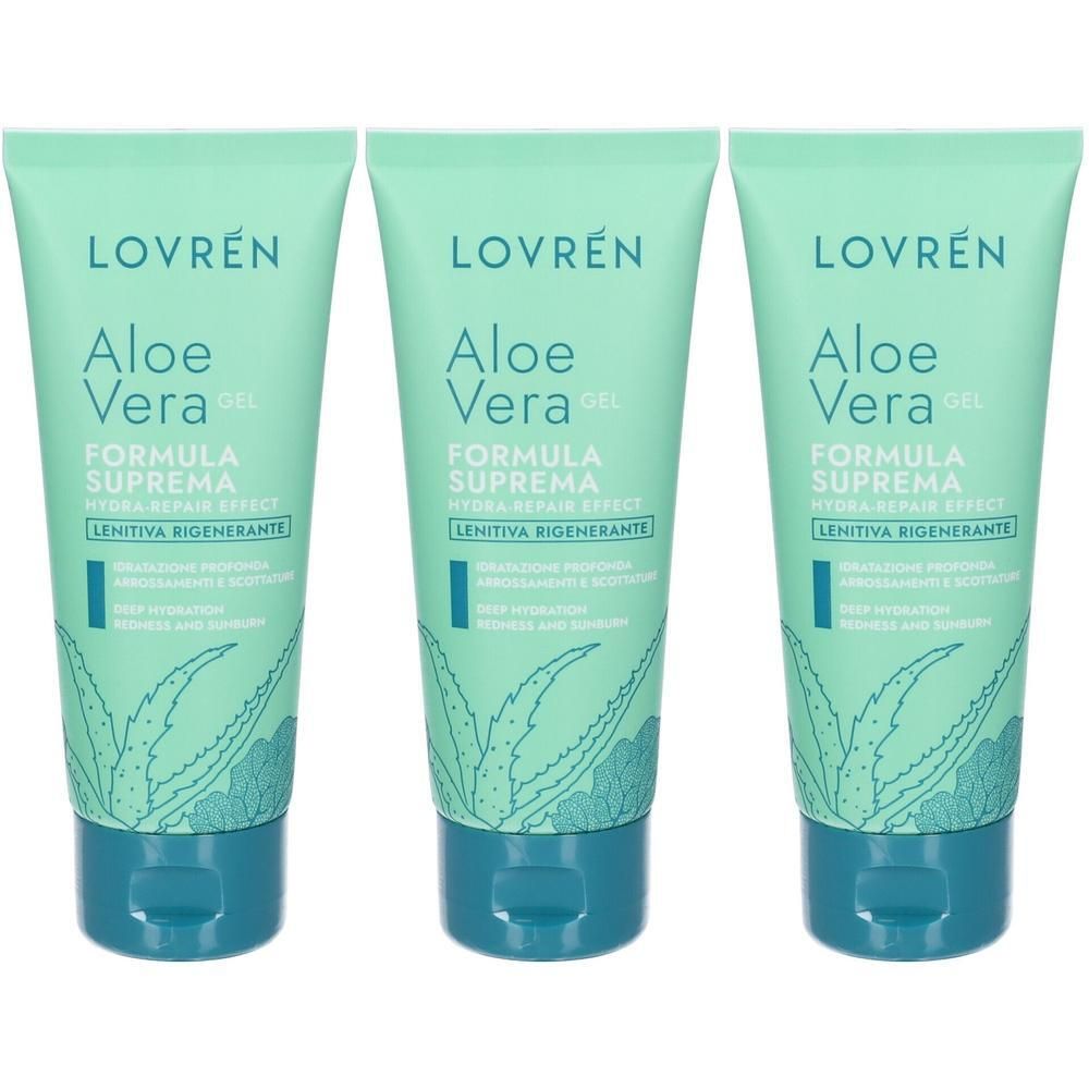 Lovren Aloe Vera Gel Supreme Formula 3x100 ml
