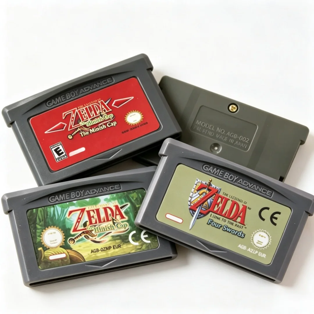 Zelda GBA Game Cartridge 32 Bit Video Game Console Legend Of Zelda Game Card Link To The Past Awakening DX Minish Cap