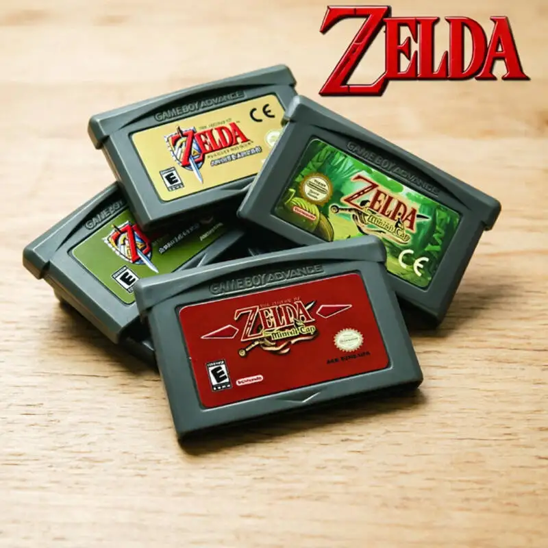 NOUVEAUTÉ # # Cartouche de jeu GBA 32 bits pour console de jeu vidéo Game Boy Advance, jeu Link To The Past Awakening DX Minish Cap