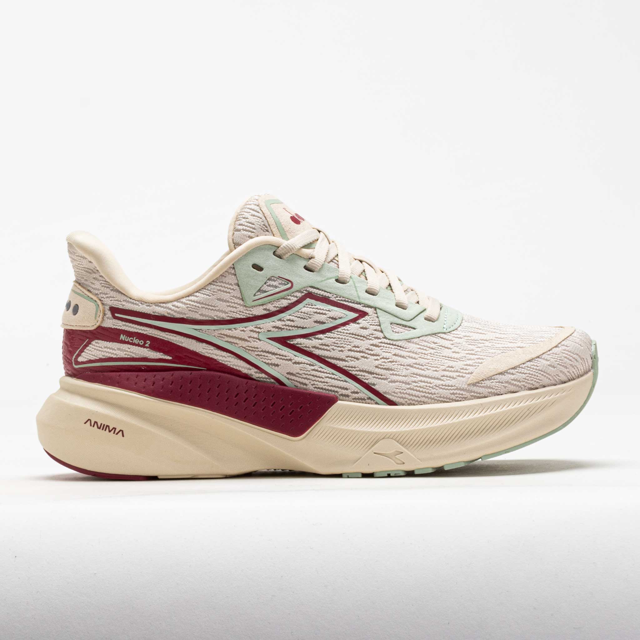 Diadora Nucleo 2 Women's Running Shoes Almond Milk/Earth Red