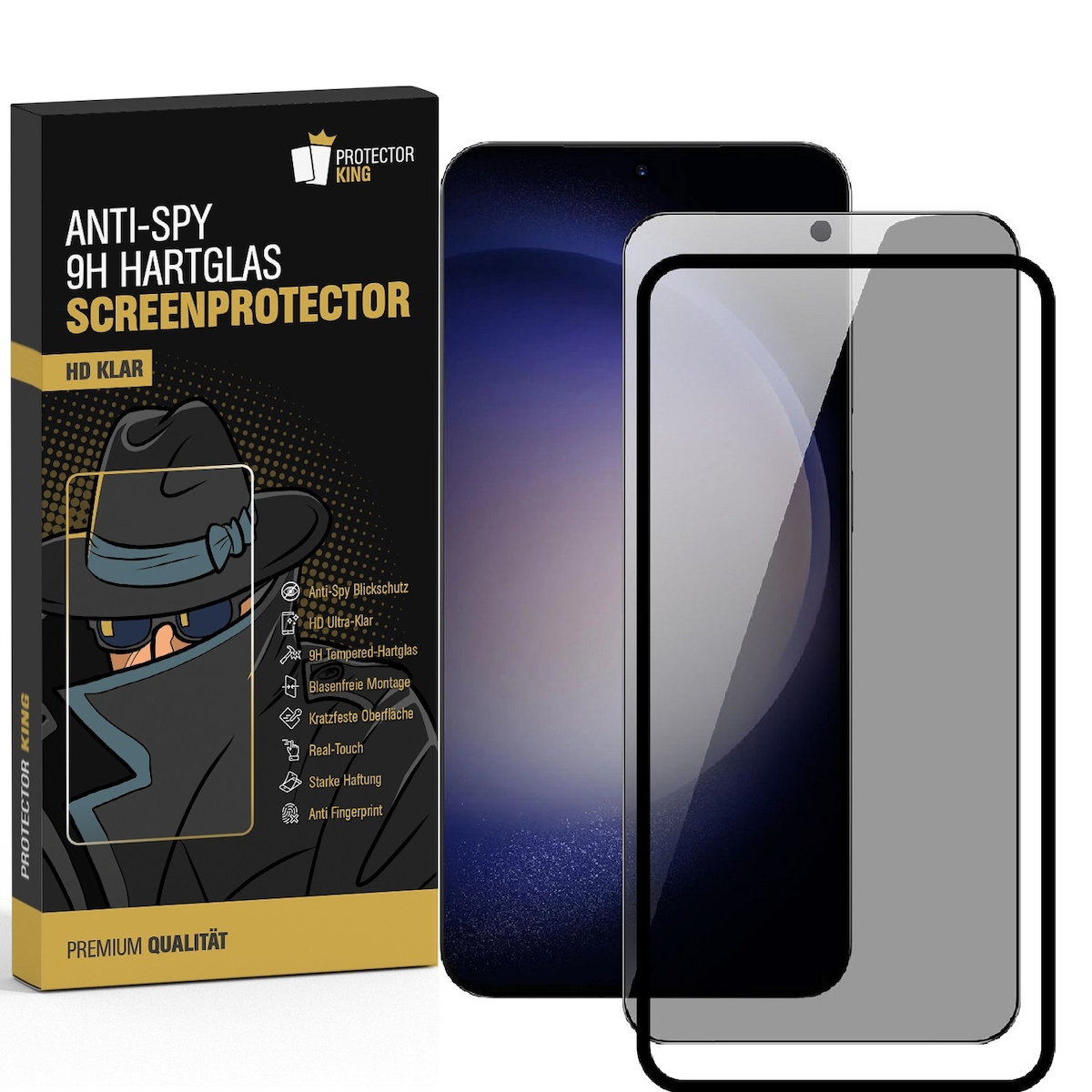 1x Blickschutz 9H Panzerglas für Google Pixel 11 Pro XL Full-Screen Anti-Spy Montagehilfe Displayschutz Schutzglas Tempered Glass Screen Protector