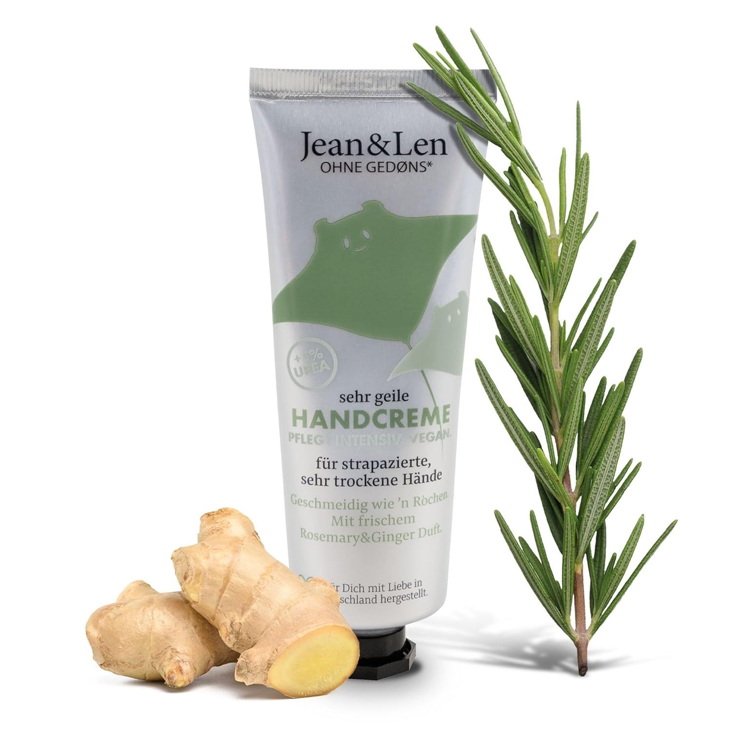 Jean & Len Crema mani Rosmarino e zenzero 75 ml