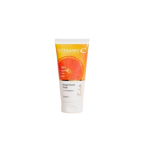 Arganicare - Maschera viso di bellezza 3-1 con vitamina C 1 ml