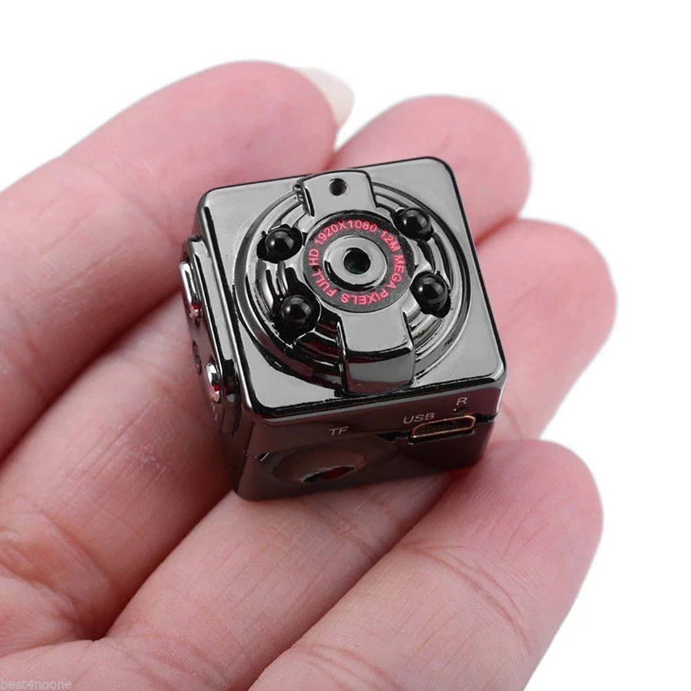 Mini Caméra SQ8 2026 Full HD 1080P avec Capteur Vision Nocturne, Caméscope DVR à Détection de Mouvement, Caméra Sportive DV, Petite Caméra Vidéo Extérieure, Mini Cam
