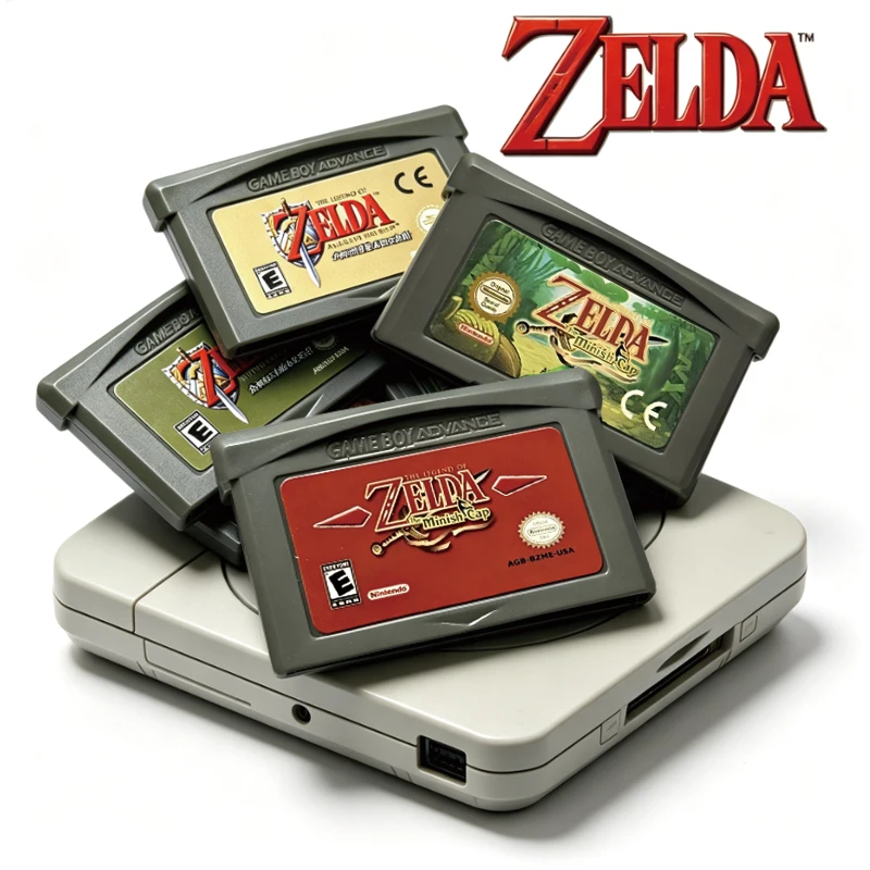 # # Cartouche de jeu GBA 32 bits pour console de jeux vidéo, jeu Four Swords, Link To The Past, Awakening DX, Minish Cap, Oracle of Seasons