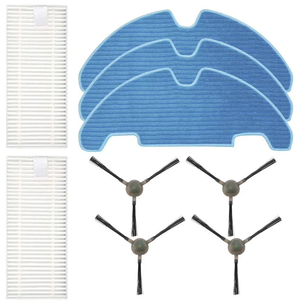 Pièces de rechange pour aspirateur Robot Lefant M310, brosse latérale, filtre HEPA, tampons de nettoyage, pièces de rechange pour outils de nettoyage ménager