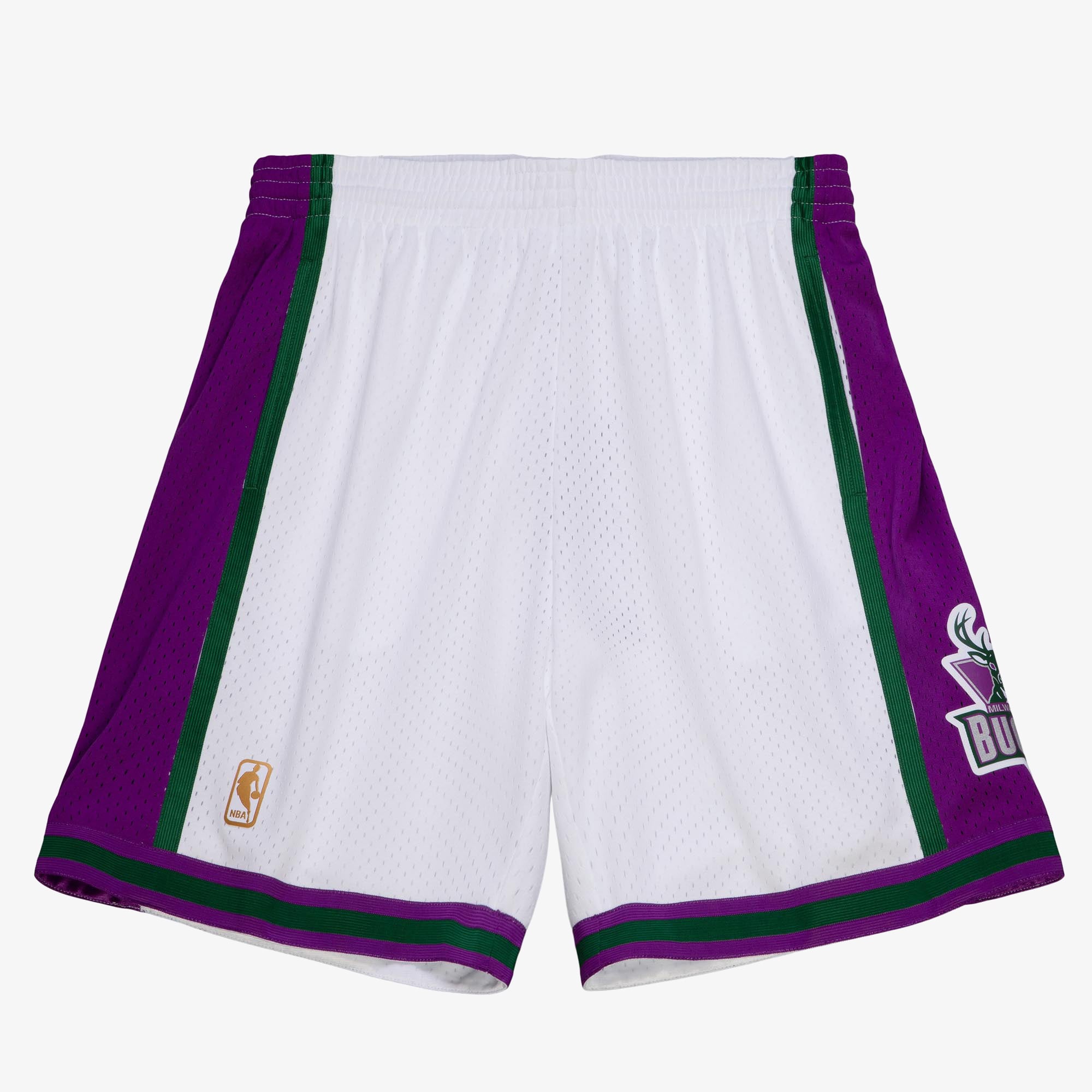 Short Swingman Mitchell & Ness 1996 des Milwaukee Bucks - Blanc - Homme - Homme Taille: XL