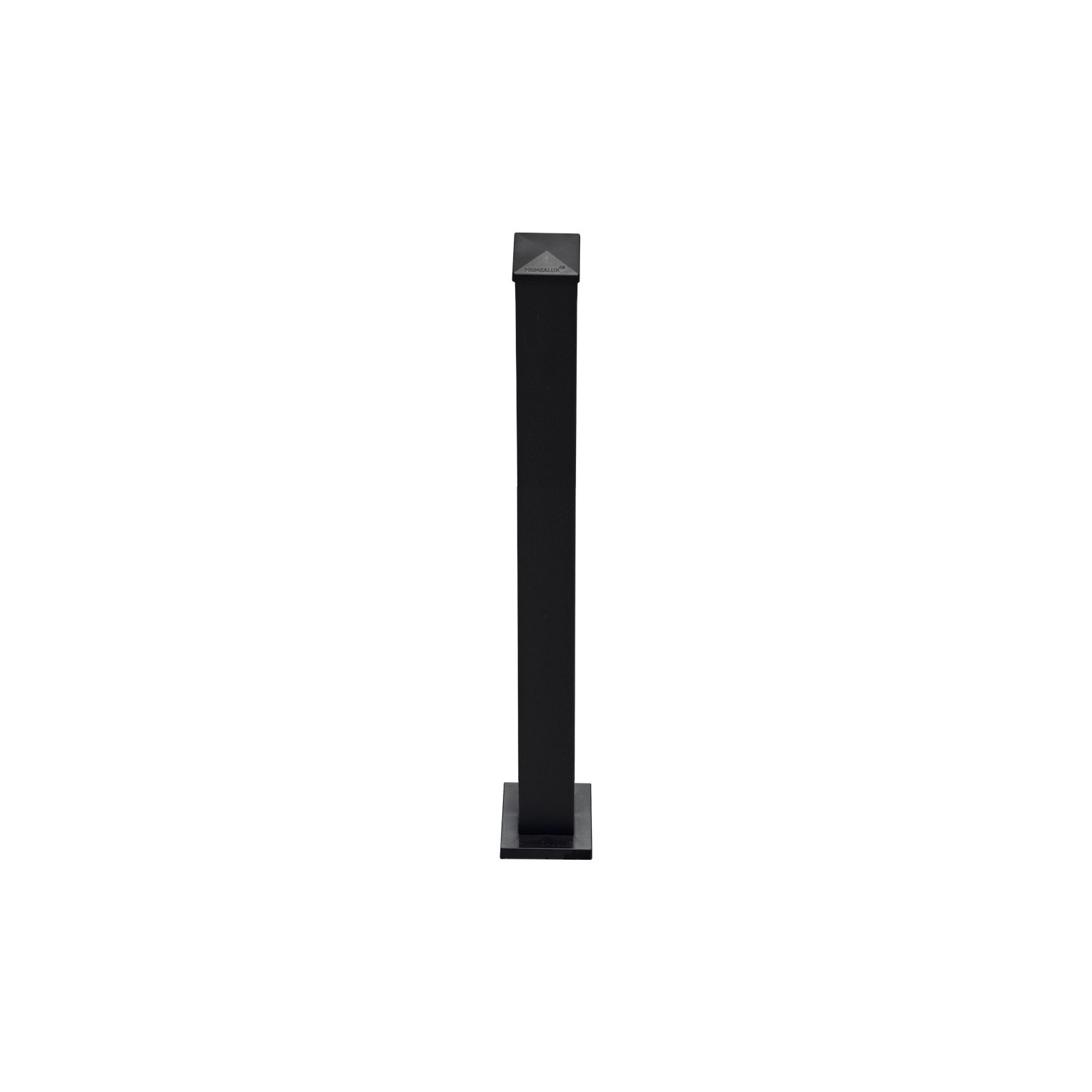 PrimeAlux 6 foot Post Kit End On Ground - Black