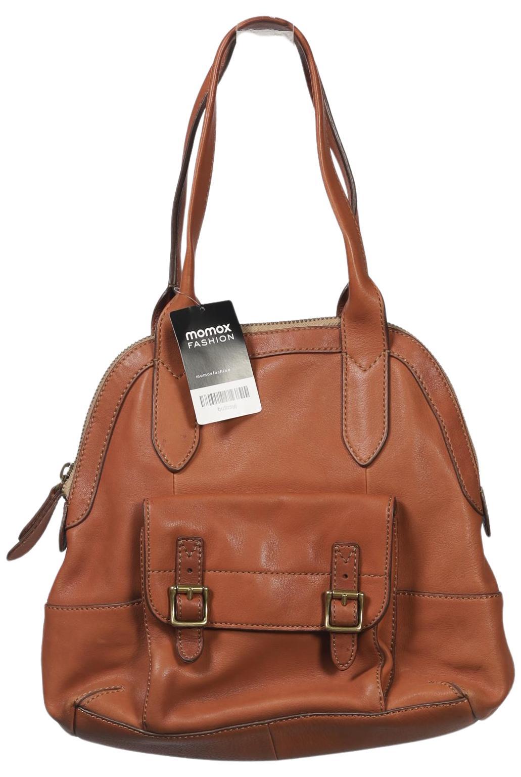 Fossil Damen Handtasche gross Leder, Gr. , Braun, Leder