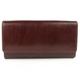 Quality LADIES Italian LEATHER PURSE/Wallet by Visconti; Monza Collection Gift Boxed (Brown)
