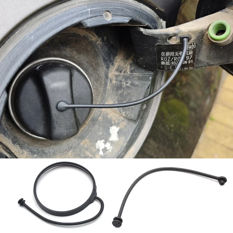 Couvercle de réservoir de carburant diesel/essence avec anneau de câble pour Mini Cooper R55 R56 R60 F55 F56 Countryman Accessoires