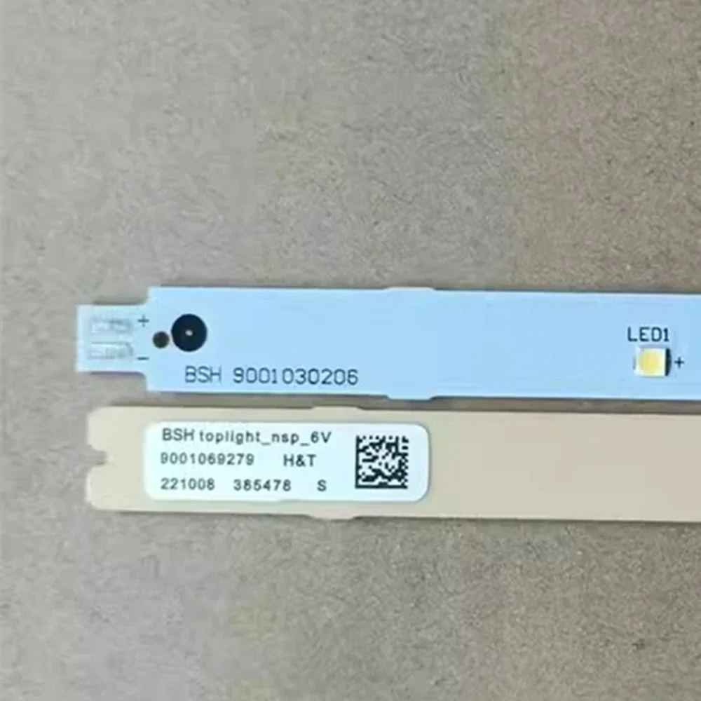Für Siemens Bosch BSH 9001030206 A1 6V 1 Stück Kühlschrank-Lichtleiste Ersatz-Kühlschrank-LED-Lichtleiste