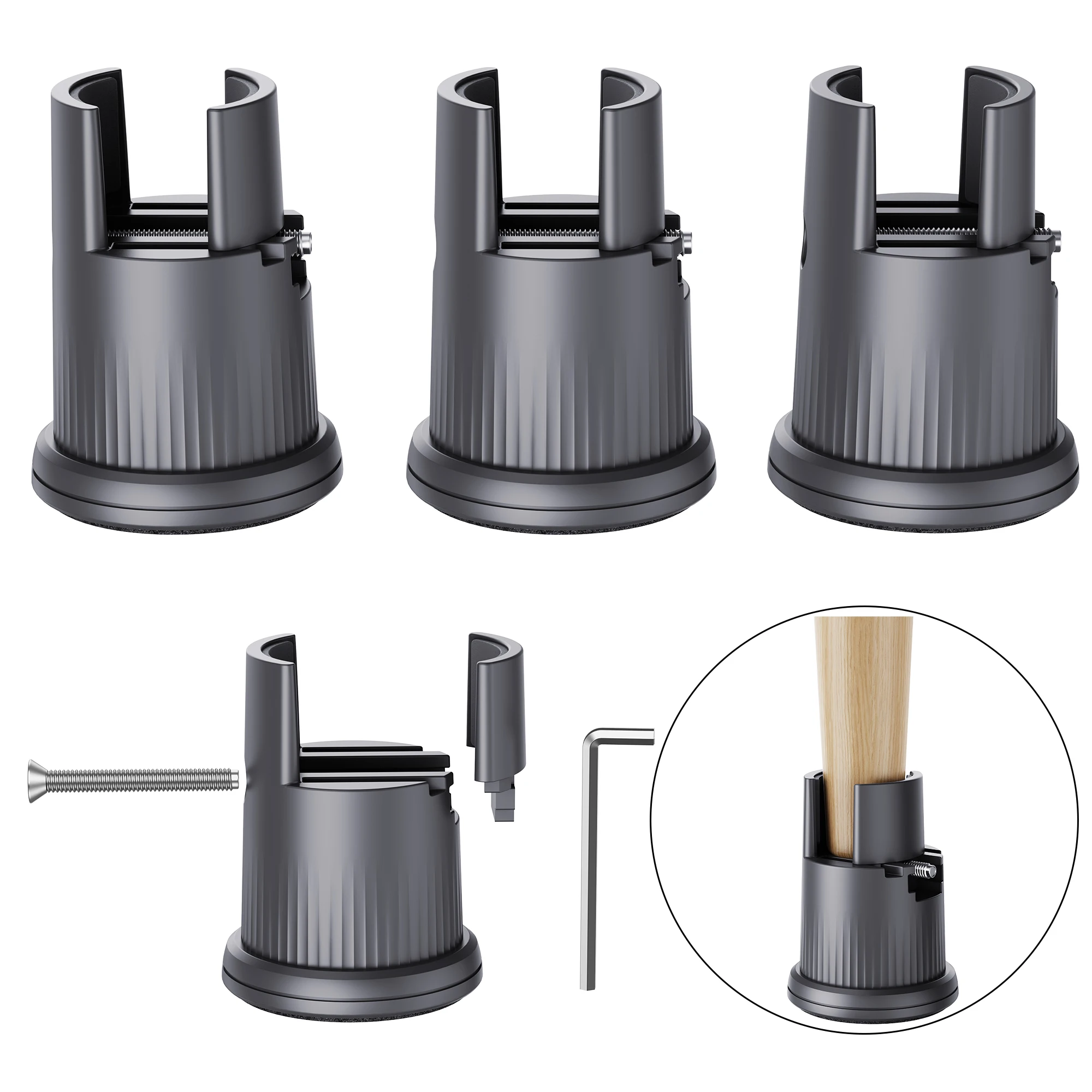 Eary 4 teile/satz Home Möbel Riser Möbel Leveler Tisch Bein Pad Tisch Füße Stuhl Bein Kappen Stuhl Füße Schutz Möbel Tasse