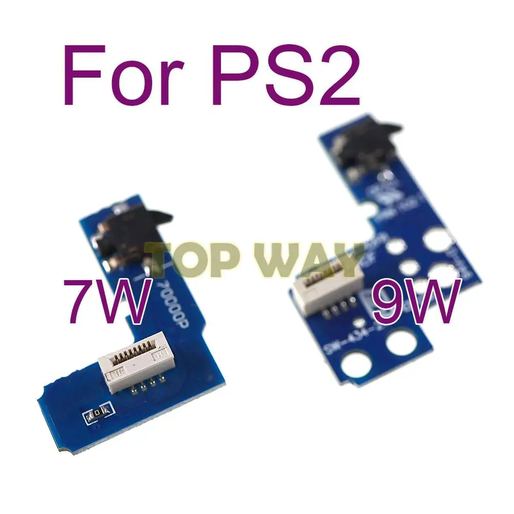 5PCS Für PS2 7W 9W 90000 Auf Off Schalter Power Keypay Tastatur Reset-schalter Board Für Playstation 2 PS2 70000 75000 77000