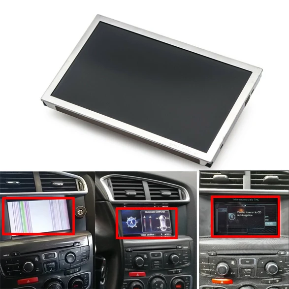 Neue Original LCD Modul 7 zoll Display für AUTO RADIO RT6 2013 Auto Navigation GPS LCD monitor