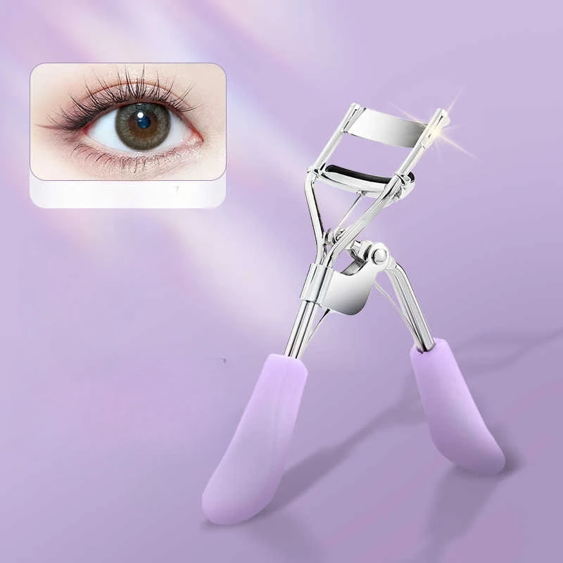 Lila Frau Wimpernzange Kosmetik Clip Wimpernzange Wimpernlift Werkzeuge Schönheit Wimpern Mehrfarbige Schönheit Make-up-Tools für Mädchen
