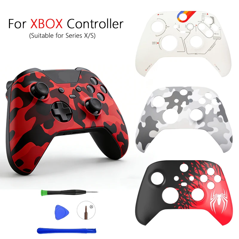Für Xbox Series X & S Core Controller Gehäuseabdeckung Ersatzgehäuse Vordere Frontplatte für Xbox-Zubehör