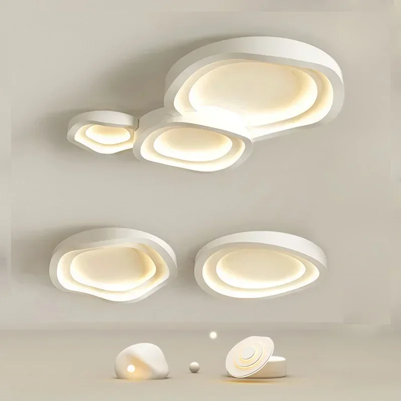 Minimalistische Schlafzimmer-Deckenleuchten Moderne LED-Deckenlampe Hauptschlafzimmer-Beleuchtung Kreativ Personalisiert