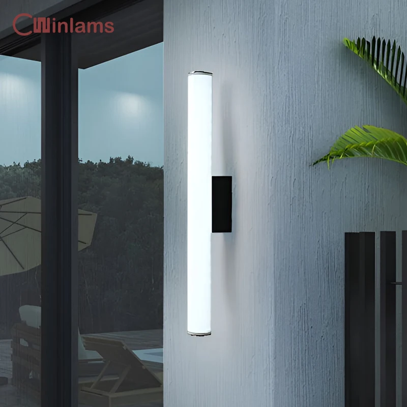 Badezimmer LED Spiegel Front Licht Indoor Make-Up Schrank Eitelkeit Spiegel Lichter Im Freien Wasserdichte Foyer Terrasse Leuchten Wand Lampe