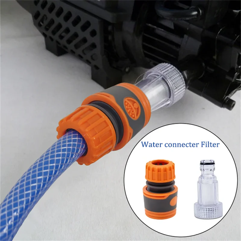 Hochdruckreiniger Wasserfilter Auto Waschmaschine Adapter Automobil Waschmaschine Wasseranschluss Set Schlauch Rohrverschraubung