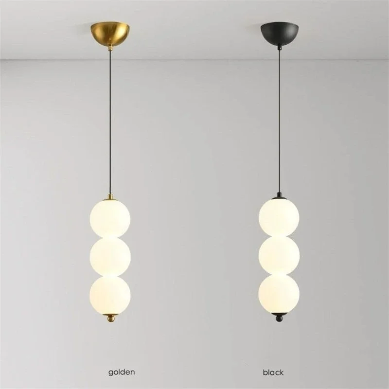 Moderne Deckenleuchte für Wohnzimmer, Esszimmer, Restaurant, Innenbeleuchtung, Dekor, PVC-Kugelleuchte, Schlafzimmer, Nachttisch, LED-Pendelleuchten