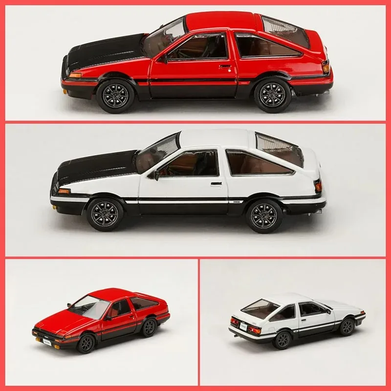 Hobby Japan Diecast Alloy 1:64 Maßstab AE86 GT Automodell Ornament Souvenir Ausstellungsstück Sammlerstück Hobby Geschenk