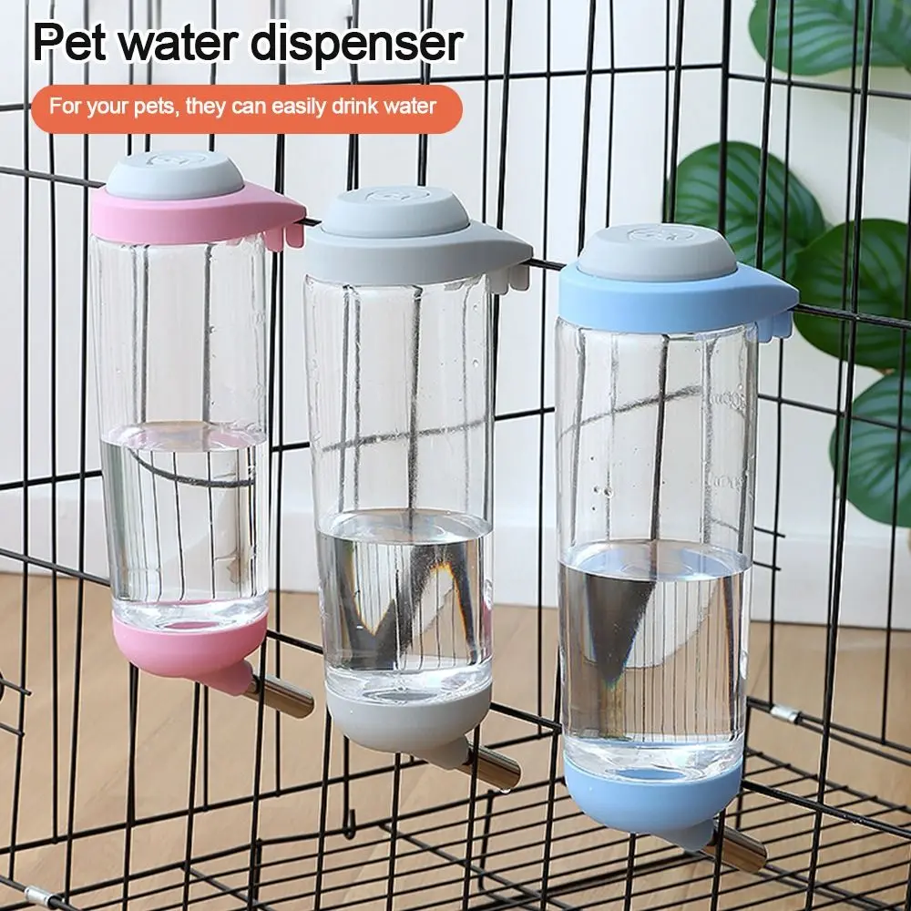 350/500ml automatischer Trinkwasser brunnen Haustier Hund Meers chweinchen Eichhörnchen Kaninchen lecken hängende Wasser Feeder Flasche