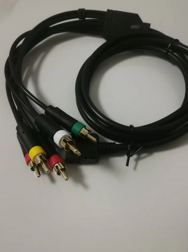 Spielkonsolenkabel geeignet für PlayStation2 3 PS2/PS3 RGBS Farbüberwachungskabel RGB+Sync Video-Audio-Kabel mit BNC