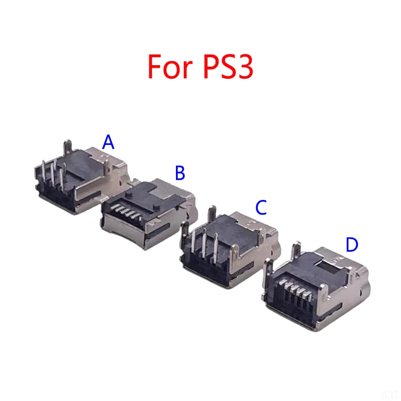 50 Teile/los Für Sony Playstation PS3 Neue Mini USB Lade Buchse Port Power Ladegerät Jack Stecker