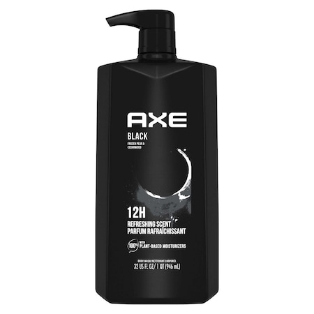 AXE 68715033 Black 12H Refreshing Scent Pear and Cedarwood Mens Body Wash, 32 - AXE