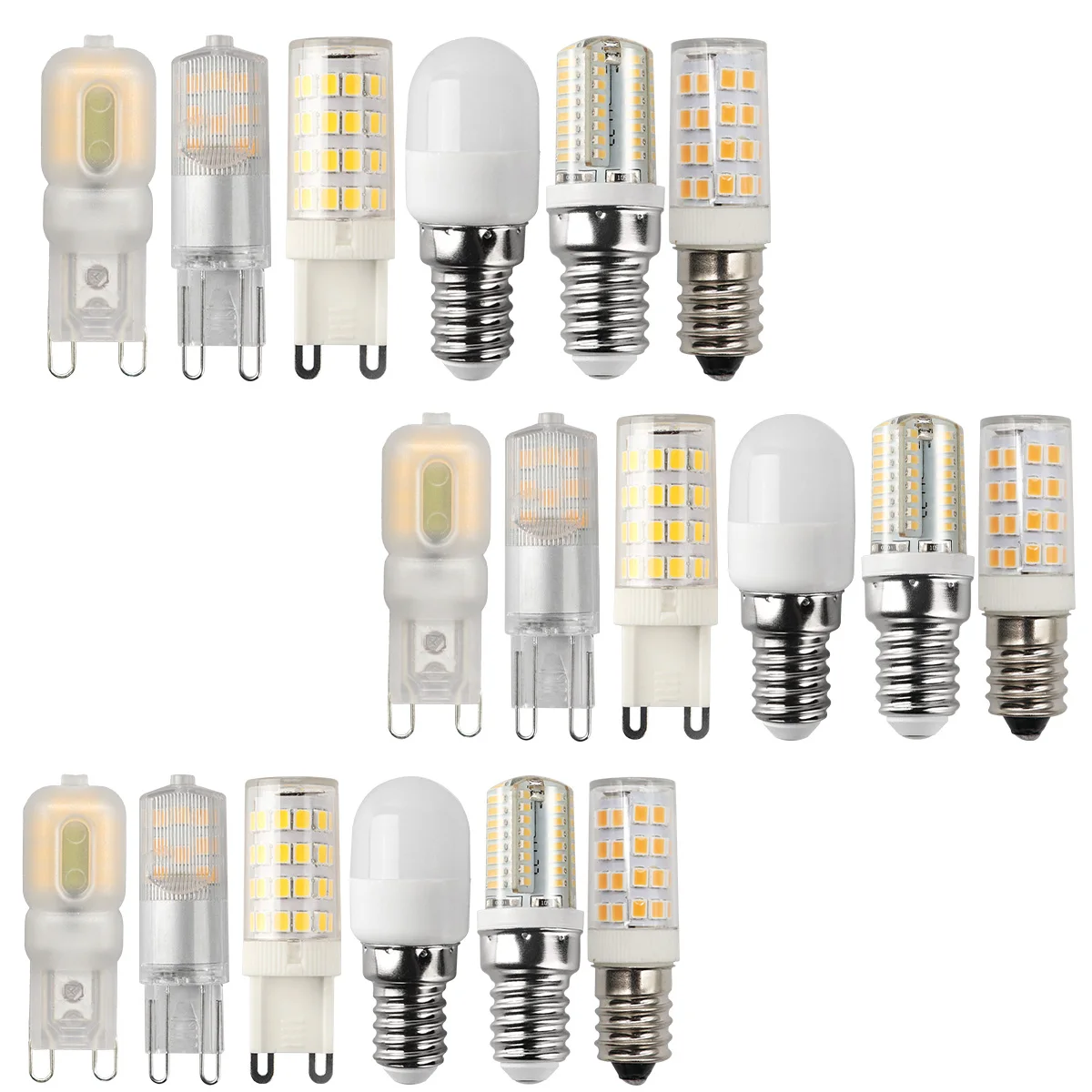 2 Stücke G9 LED-Licht 2,5 W 3 Watt 5 Watt AC 220 V 230 V Lampe LED Maisbirne SMD 2835 LED G9 Licht Ersetzen 30 W Halogenlampe Licht