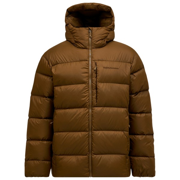 Peak Performance - Frost Down Puffer Jacket - Daunenjacke Gr L braun