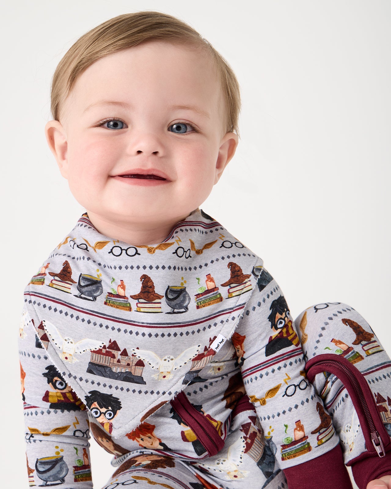 Harry Potter Spellbinding Studies Bamboo Bandana Bib - OSFA