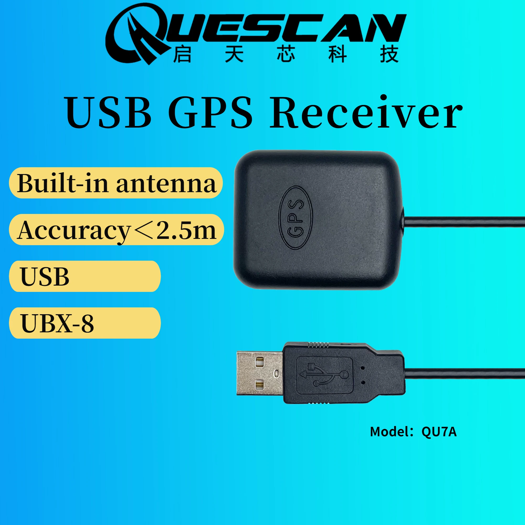 PC USB GPS Empfänger Antenne Android GPS Antenne Empfänger Google Karte GPS Auto Navigation Gmouse GPS Dongle NEO-7N UBX-G7020KT