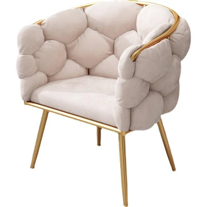 Nordic Ins Freizeit Einzigen Sofa Stühle Licht luxus Net Rot Mädchen schlafzimmer Stuhl Nagel Salon Make-Up Stuhl Kreative Schlafzimmer Stuhl