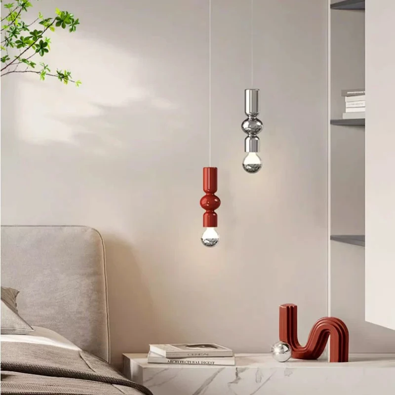 Bauhaus-Pendelleuchte, moderne Designer-Minimalist-Hängelampe für Schlafzimmer, Nachttisch, Flur, Esszimmer, Bar, Theke, Dekorbeleuchtung