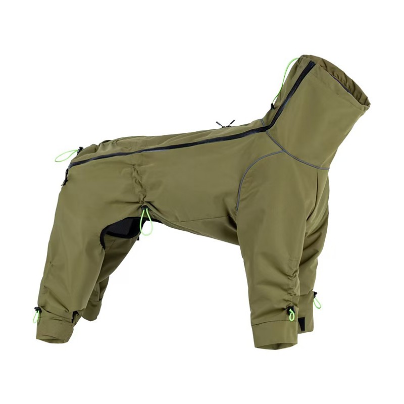 Dog Full Body Raincoat Waterproof Four-Legged Jumpsuit Windproof Dirtproof Outdoor Apparel Large Medium Dogs Golden Retriever Border Collie