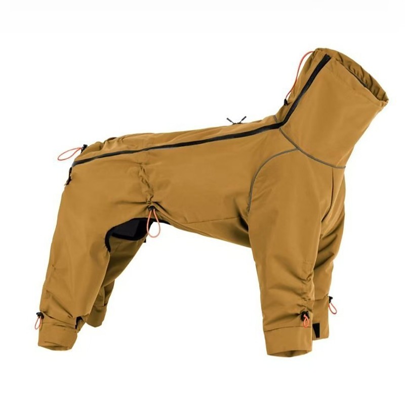 Dog Full Body Raincoat Waterproof Four-Legged Jumpsuit Windproof Dirtproof Outdoor Apparel Large Medium Dogs Golden Retriever Border Collie