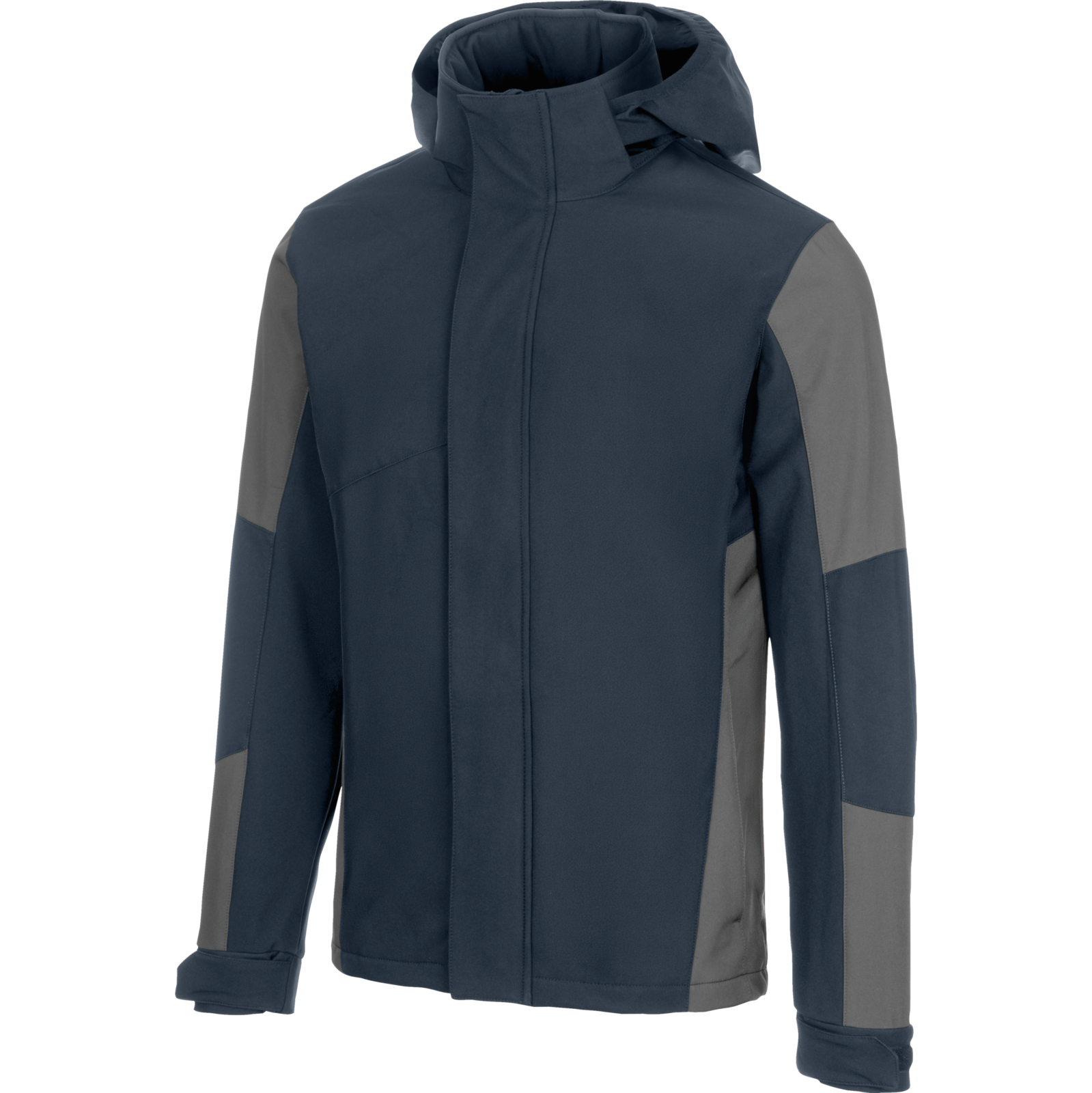 Softshell de travail JOB+ BICOLOR marine/gris