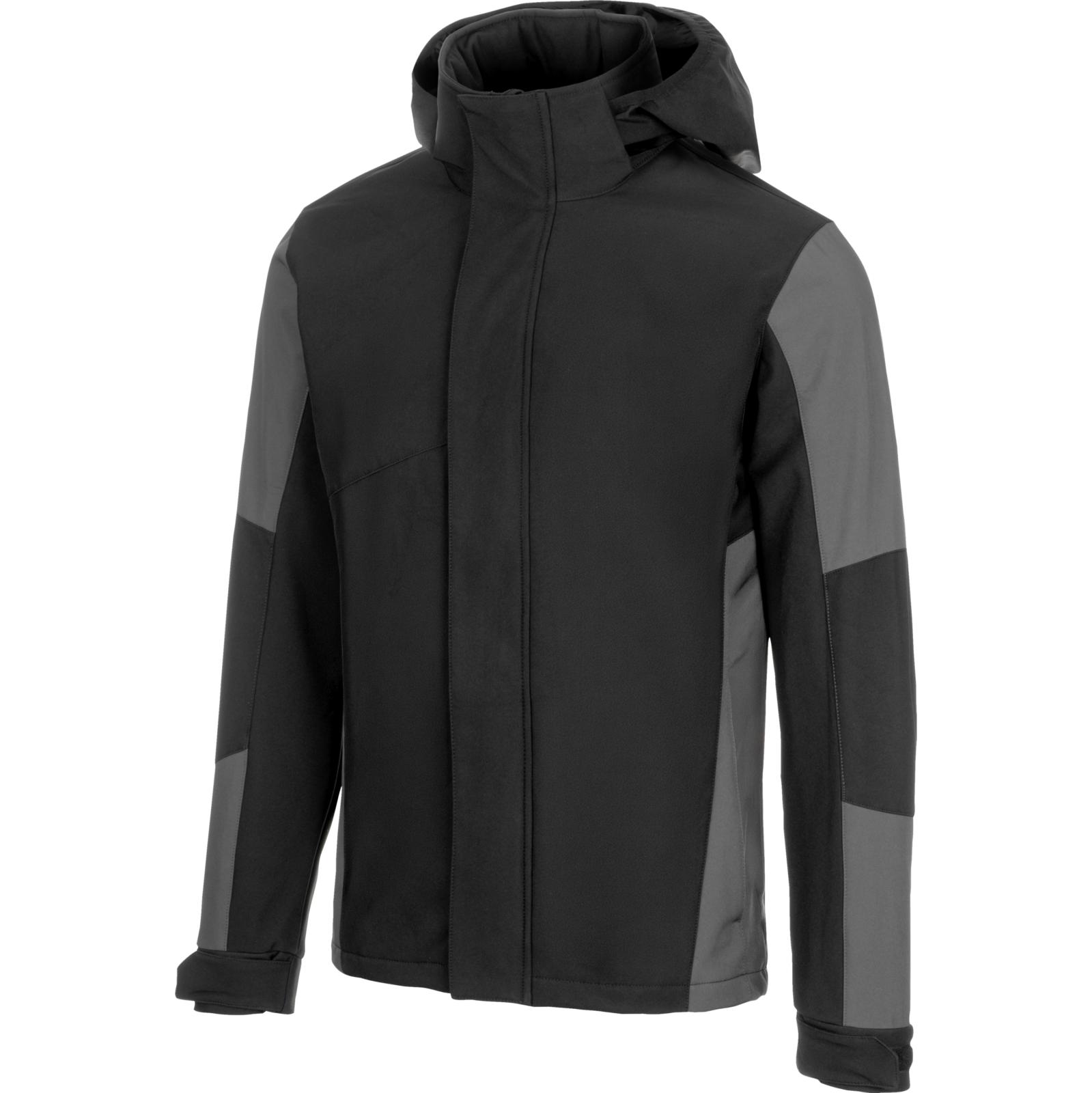 Softshell de travail JOB+ BICOLOR noire/gris