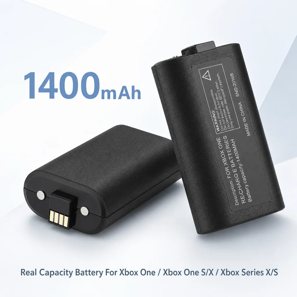 Game Console Replacement Battery 1400mAh Rechargeable Battery For Xbox One S X Controller For Xbox Series S X Gamepad