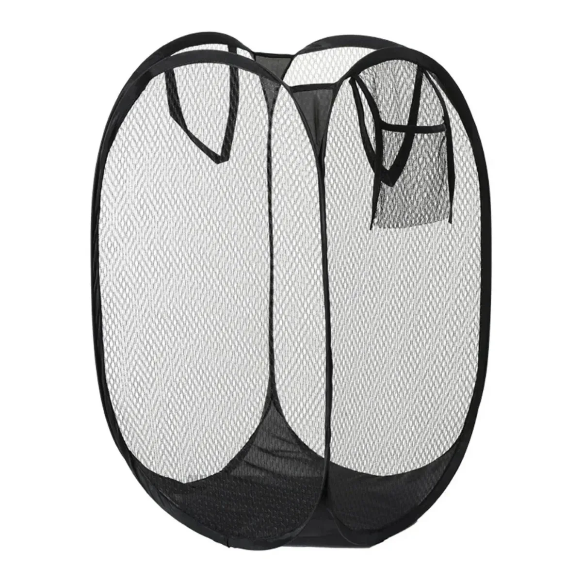 Dirty Clothes Basket Skeleton Ventilated Foldable Easy Storage Portable Large Capacity Clothes Basket for Laundry Room Home