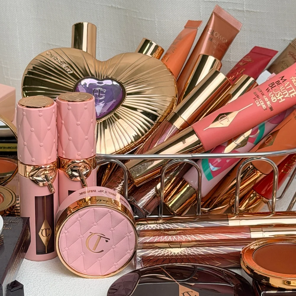 Charlotte Tilbury CT Blush-Set Flüssiger Blush Cushion Pen Zweifarbige Highlighter 4-Farben Blush-Palette Make-up Kosmetik Schönheit