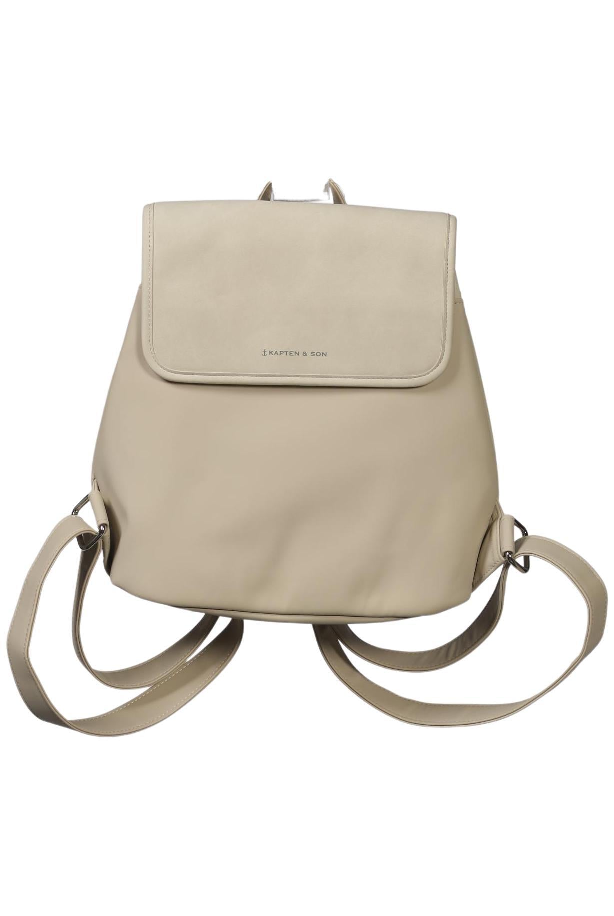 Kapten SON Damen Rucksack, Gr. , Beige, Kunstleder
