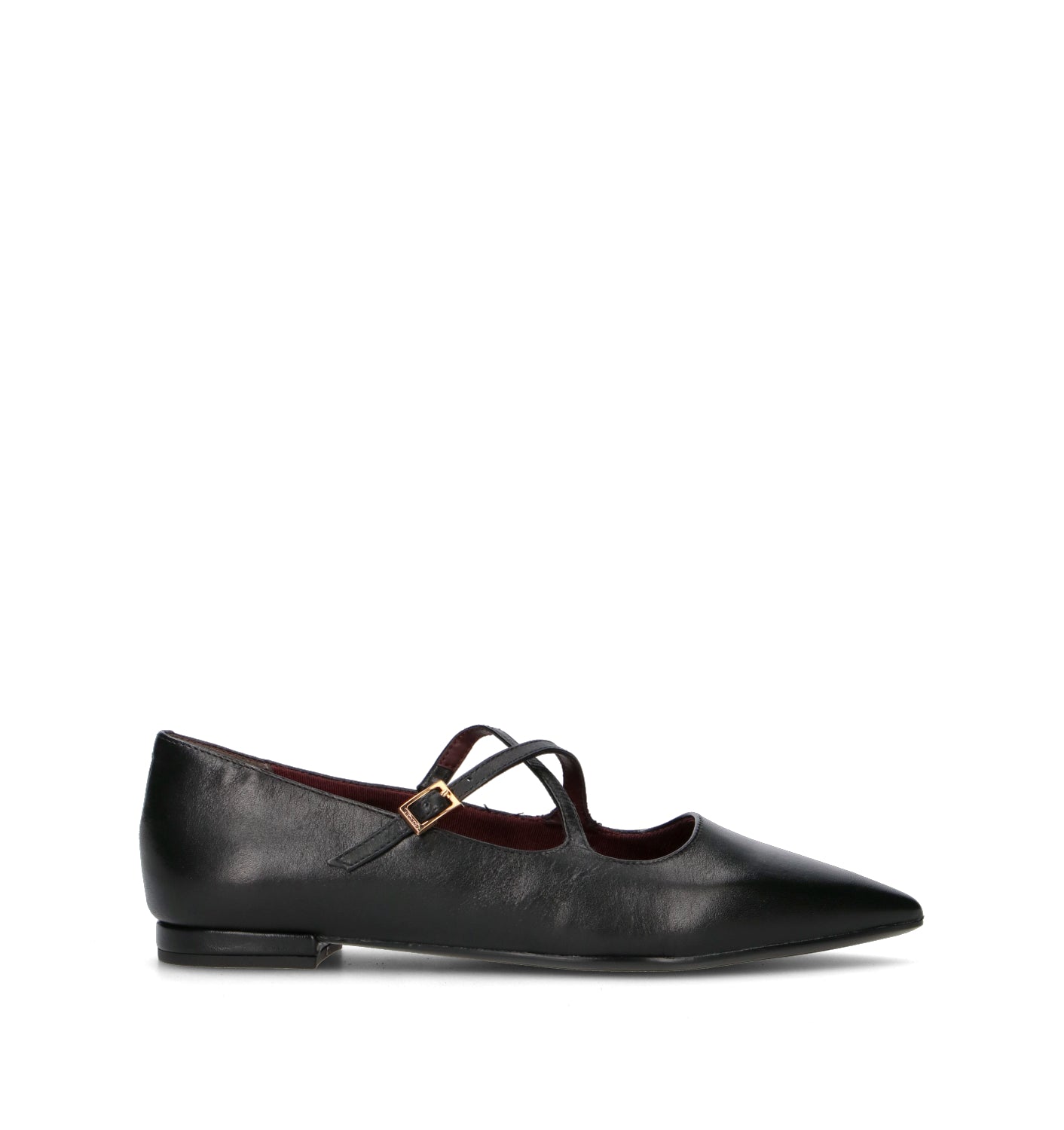 TAMARIS Ballerina donna nera in pelle