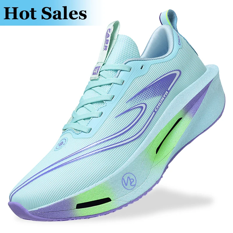 Running Shoes, Men's Competitive Training Shoes, Cushioning Carbon Plate Sports Shoes, Lightweight Breathable Travel Hiking Shoes, Women's Running Shoes, Light-Soled Casual Walking Shoes 34-45