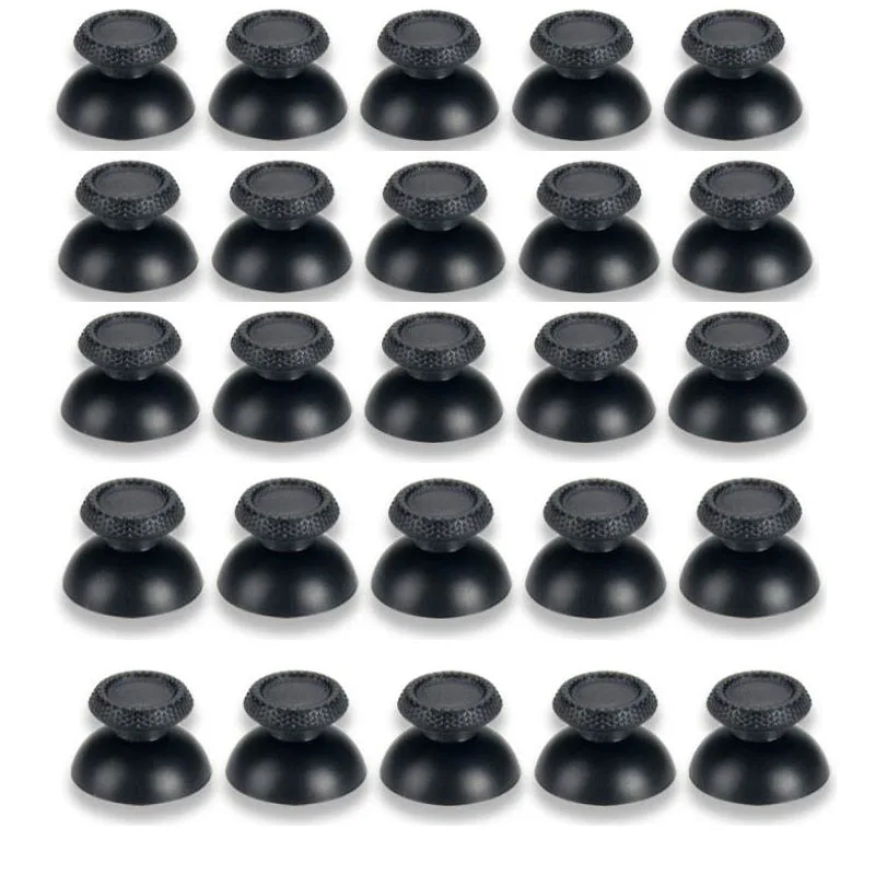 50Pcs Ps5 Analog Cover 3D Shell Thumb Stick Joystick Thumbstick Mushroom Cap for Sony Playstation 5 Ps5 Controller Accessories
