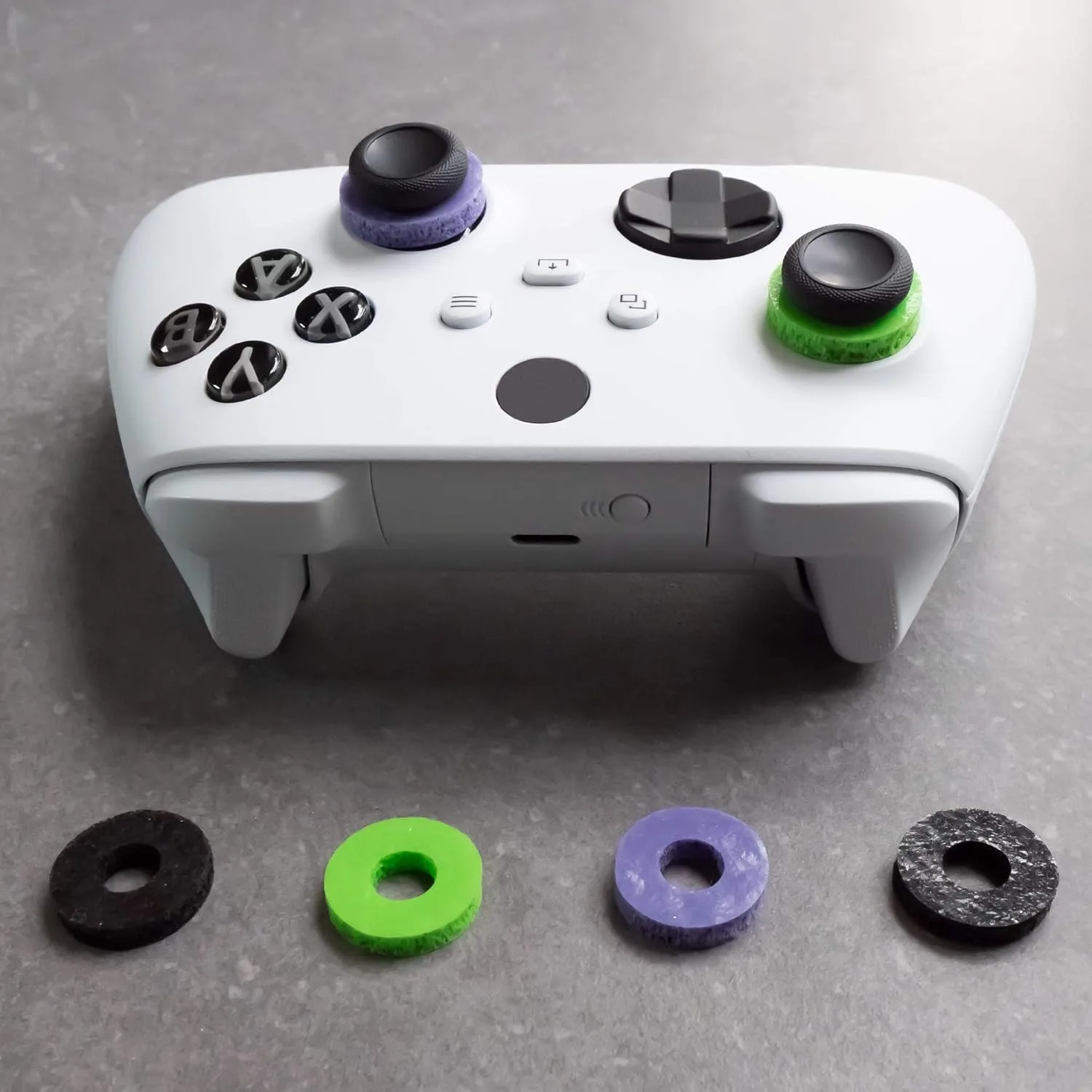 Gaming Joystick Precision Rings, Aim Assist Motion Control Dampers for PS4, PS5, Xbox Series X/S, Xbox One, 360, Switch Pro,Scuf