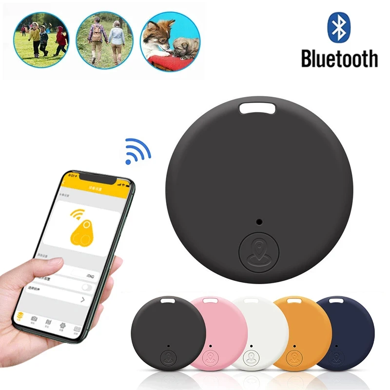 Mini GPS Locator Tracker Air tag Tracking Anti-Lost Device Locator Tracer For Pet Dog Cat Kids Car Wallet Key Collar Accessories